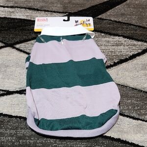 BOOTS & BARKLEY RUGBY STRIPED COLLAR TEE-SHIRT